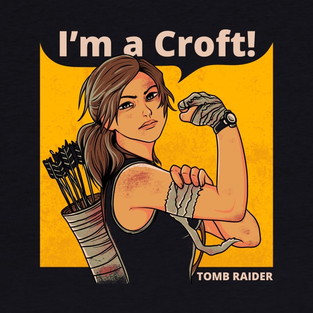 I'm a Croft! by mohymochi